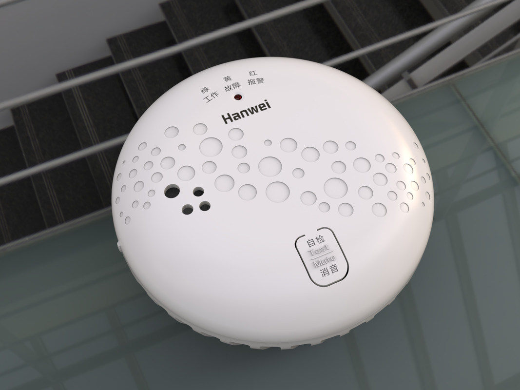Household Fire Service Smoke Alarms Wifi Smoke Detector Replacement